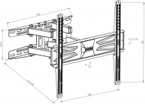 Кронштейн наклонно-поворотный Digis DSM-8646